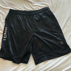 XL Black Basketball And1 shorts